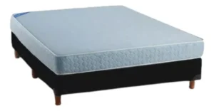 Sommier 2 Plazas Topacio Aguamarina 130x190 Bm 21d Gris