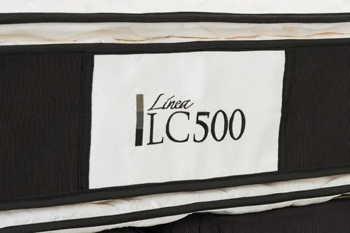 Colchon 1 Plaza La Cardeuse Lc 500 80x190 Resortes Gris - Image 4