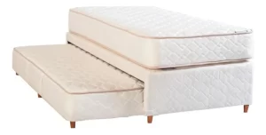 Colchón Y Sommier La Cardeuse Dual 1 Plaza 090x200