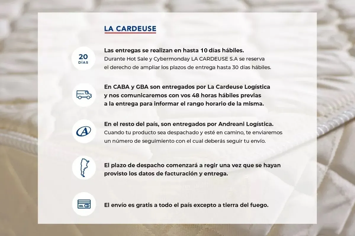 Colch¢n Y Sommier La Cardeuse Lc 1000 1 Plaza 080x190 - Image 7