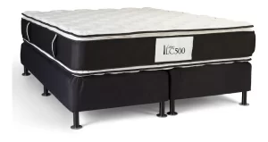 Colchón Y Sommier La Cardeuse Lc 500 1 1/2 Plaza 100x200