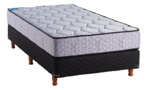 Sommier 1 Plaza Topacio Esmeralda 80x190 26d Violeta