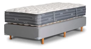 La Cardeuse Privelle - Gris - 1 Plaza - 190 Cm - 90 Cm