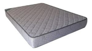 Colchon 2 Plazas Topacio Esmeralda 130x190x22 Espuma 26 Kg Gris