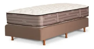 Colchón Y Sommier La Cardeuse Dofuan 1 1/2 Plazas 100x200