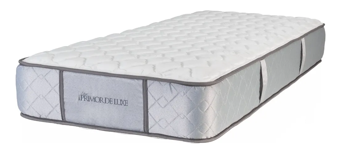 Colchon 1 Plaza La Cardeuse Primor De Luxe 80x190 Resortes Gris - Image 5