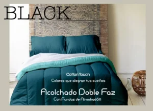 Acolchado Liso 2 Plazas Queen Reversible Pierre Balmain Surtido Liso