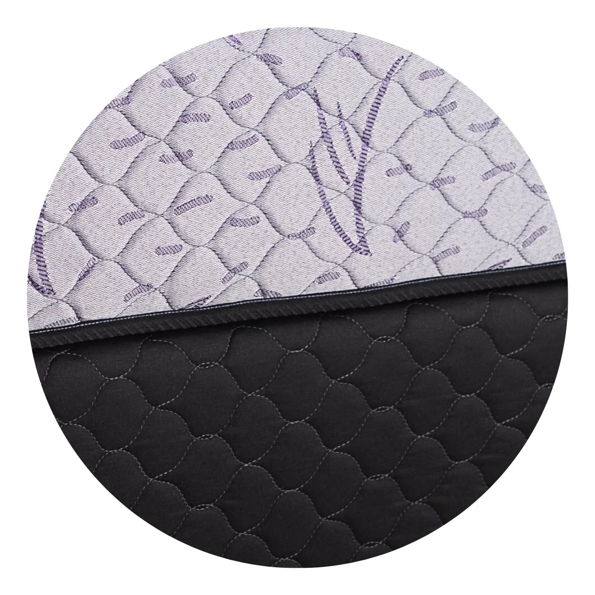 Colchon 1 1/2 Plaza Topacio Esmeralda 90x190x22 Espuma 26 Kg Gris - Image 6