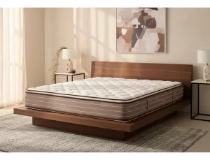 Colchon King Size La Cardeuse Topfuan 200x200 Resortes Gris