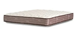 Colchon 2 Plazas La Cardeuse Dofuan 130x190 Resortes Gris