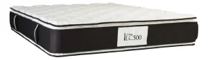 Colchon Lc 500 La Cardeuse Queen 160 X 190 X 29 Resortes Marrón