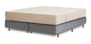 Colchón Y Sommier La Cardeuse D' Oro Queen 160x190 Marrón