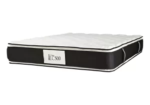 Colchon 2 Plazas La Cardeuse Lc 500 150x190 Resortes Gris