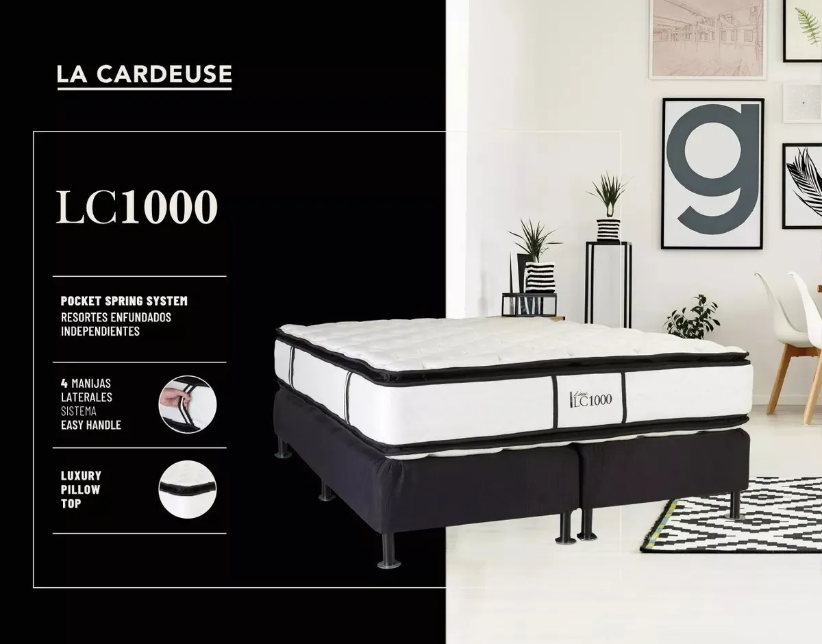 Colch¢n Y Sommier La Cardeuse Lc 1000 1 Plaza 080x190 - Image 8