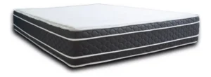 Colchon 2 Plazas Topacio Soften  140x190x27 Resortes Negro