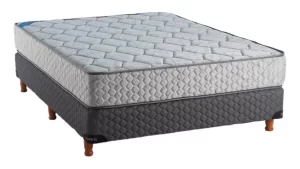 Sommier 2 Plazas Topacio Marfil 130x190 25cm Beige