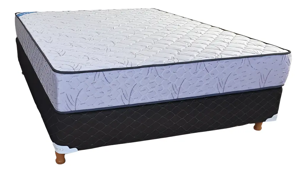 Sommier 2 Plazas Topacio Esmeralda 130x190 26d Gris - Image 5