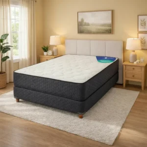 Sommier Actif Topacio 2 1/2 Plaza 140x190 Cm Espuma Blanco