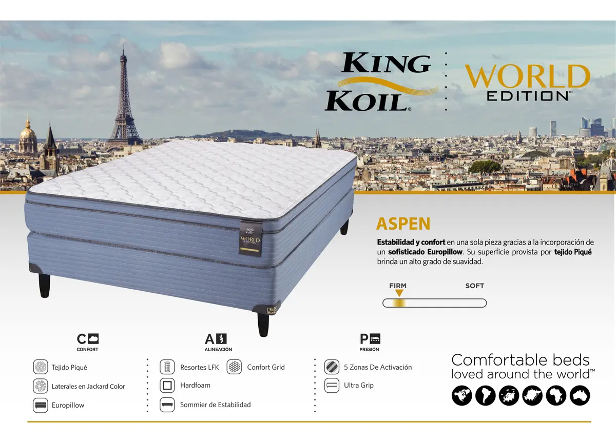 King Koil Comfort Aspen - Image 3
